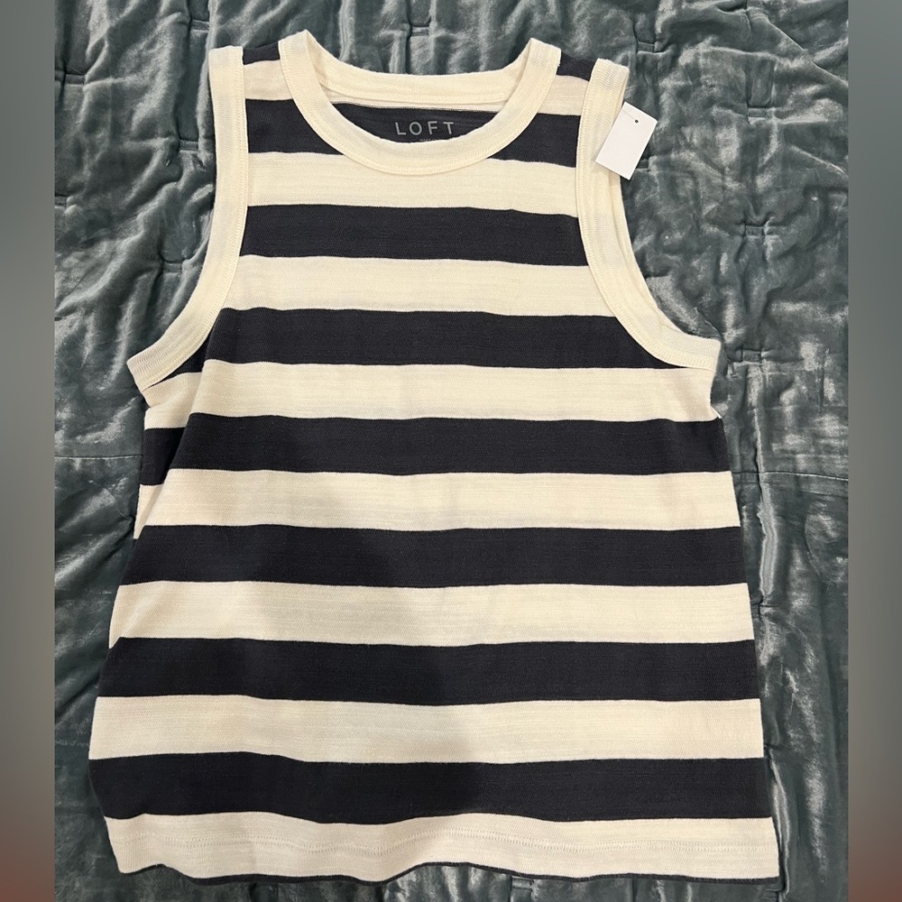 Loft Striped Tank